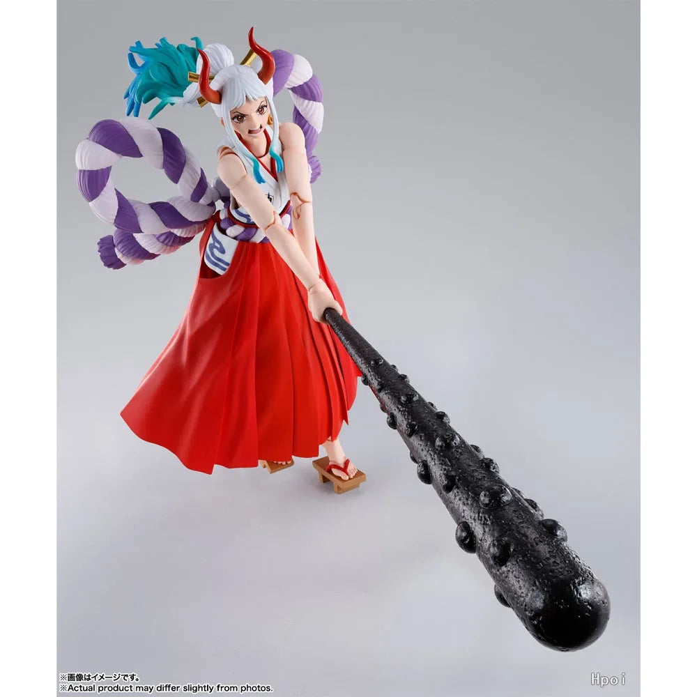 100% Authentic In Stock Original Bandai S.H.Figuarts Shf One Piece Yamato Anime Action Figure Collection Model Toy