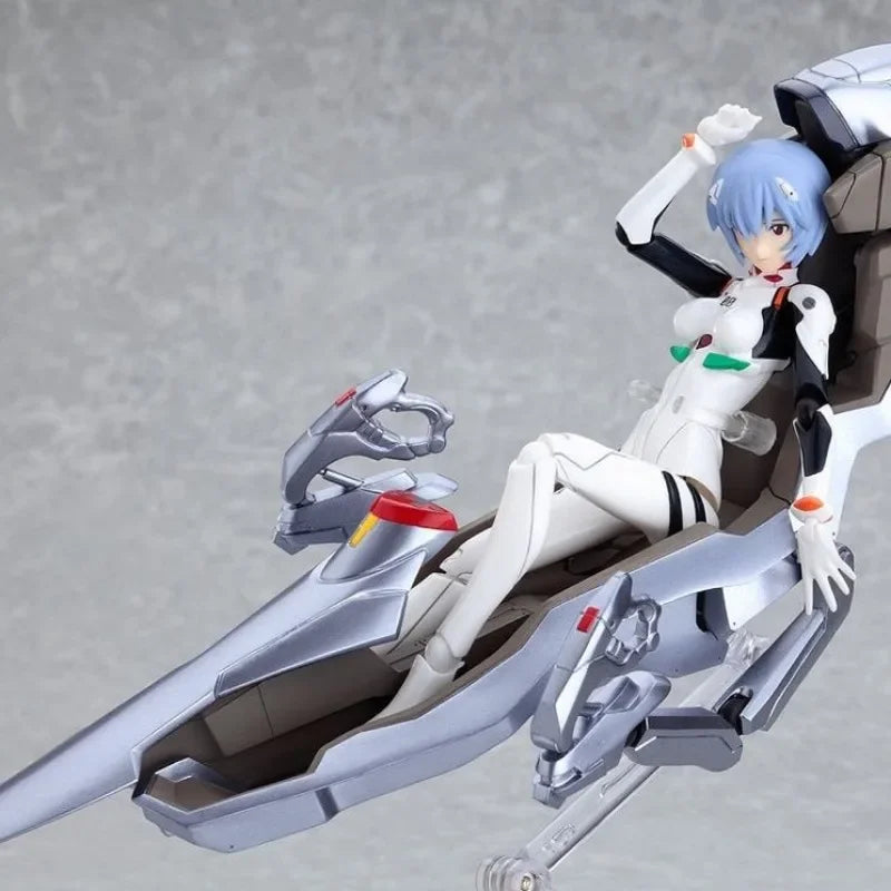 NEON GENESIS EVANGELION Ayanami Rei figure model creative high-value joint movable cute cartoon car computer desktop ornaments