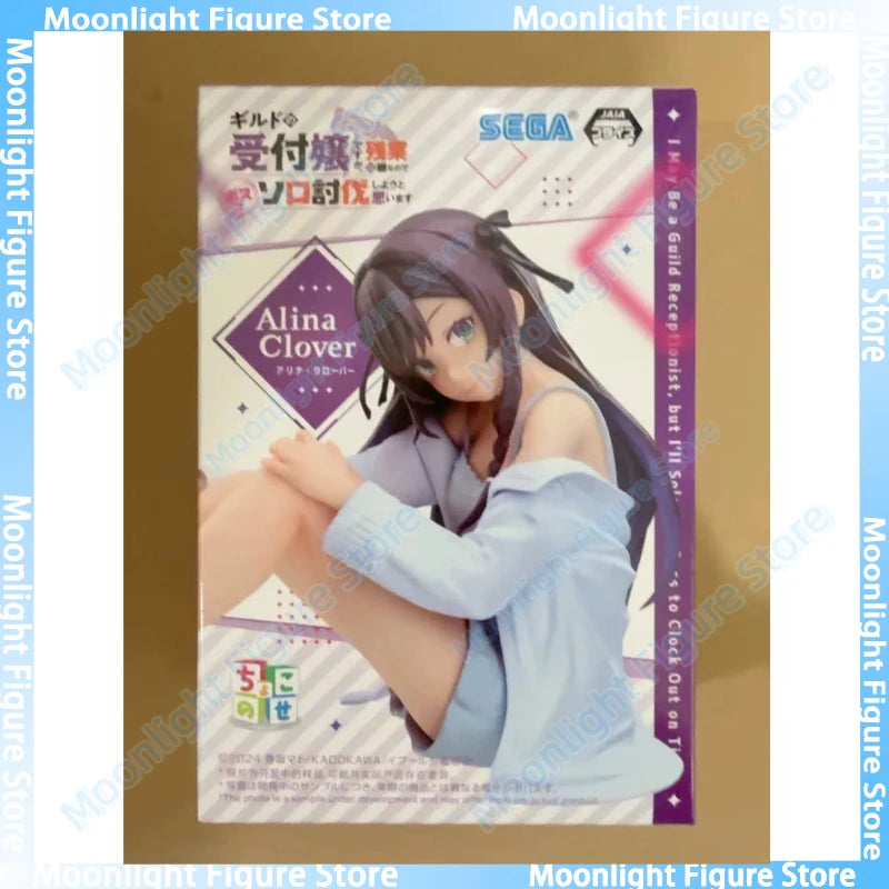 In Stock SEGA Alina Clover Instant Noodles Desktop Cute Ornaments Dolls Anime Action Figure Toy Gift Model Collection