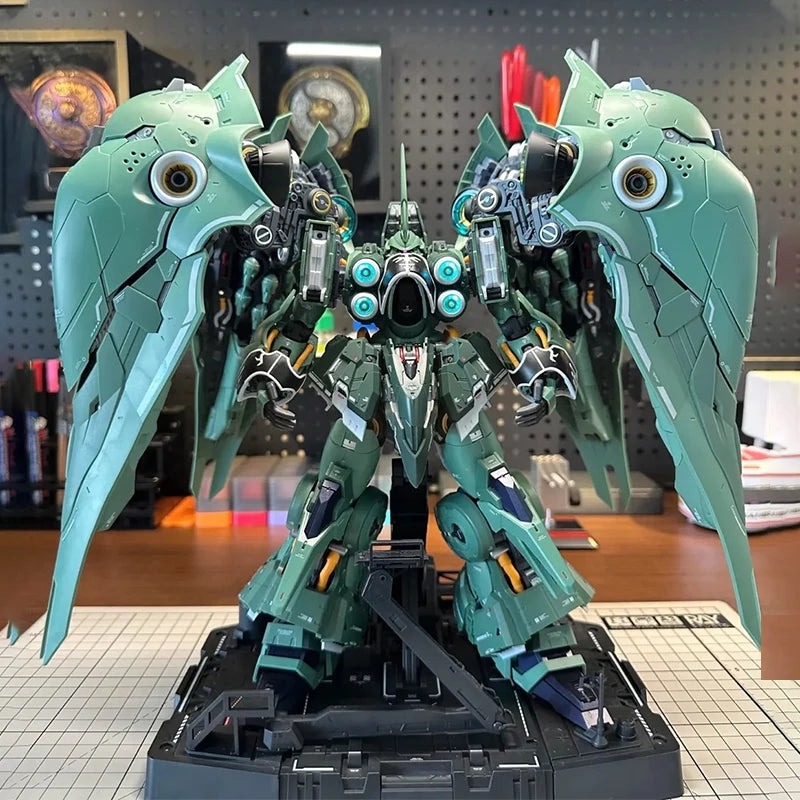 1/100 NZ-666 Kshatriya Assembly Model Kit Osiris Aerial Dominator Luminous Lamp Action Figures Plastic Model Toys Christmas Gift