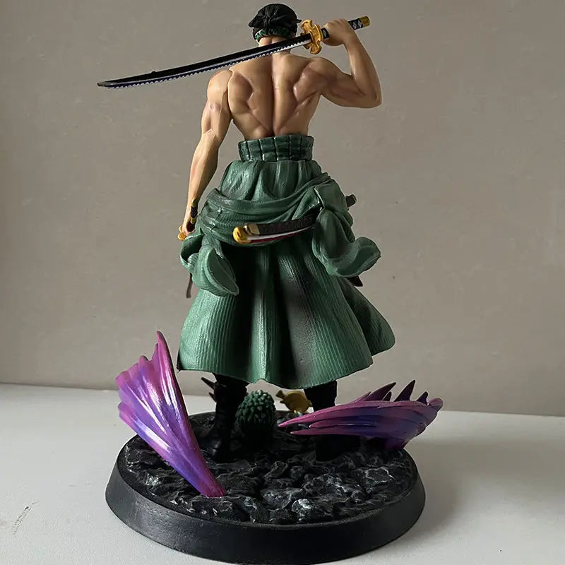 One Piece Phantom Roronoa Zoro Three-Sword Style Аниме Фигурка Модел Статуя Колекция Настолни Подаръци Ръчно изработен Модел Екшън Фигурка