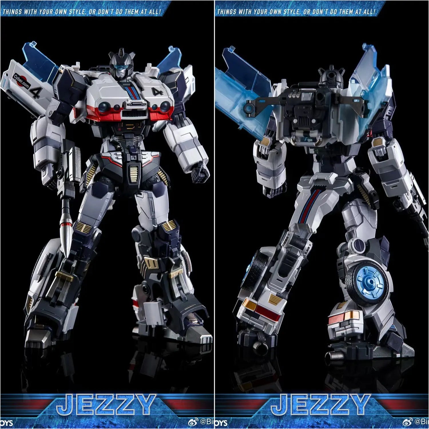 [Auf Lager] BingoToys Transformation BT07 Jezzy Jazz Super Soldier BT-07 Auto Actionfigur Roboter Geschenksammlungen