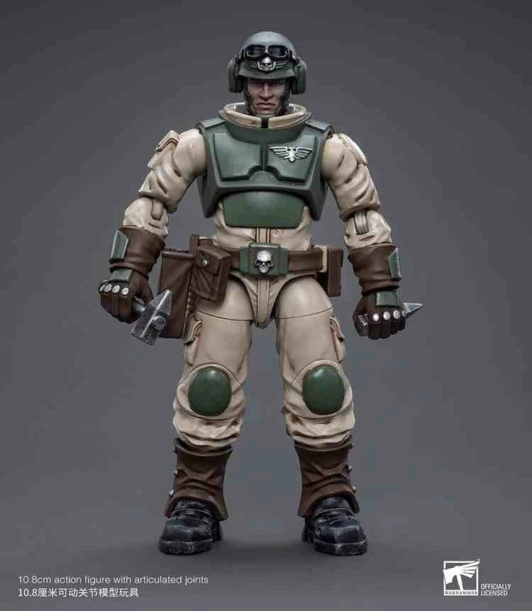 1/18 JOYTOY Action Figure 40K Astra Militarum Cadian Armoured Sentinel Anime Model Toy