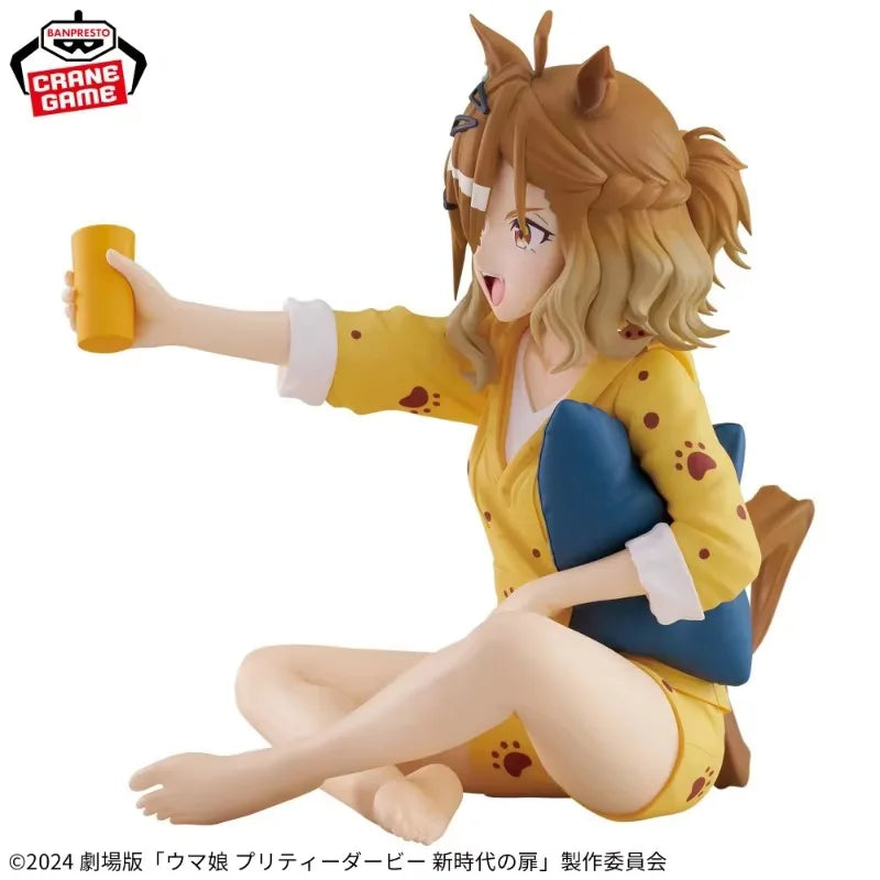 Auf Lager Original Bandai Pretty Derby Jungle Pocket Agnes Tachyon PVC 13cm Anime Charakter Puppe Spielzeug Sammlung Weihnachtsgeschenke