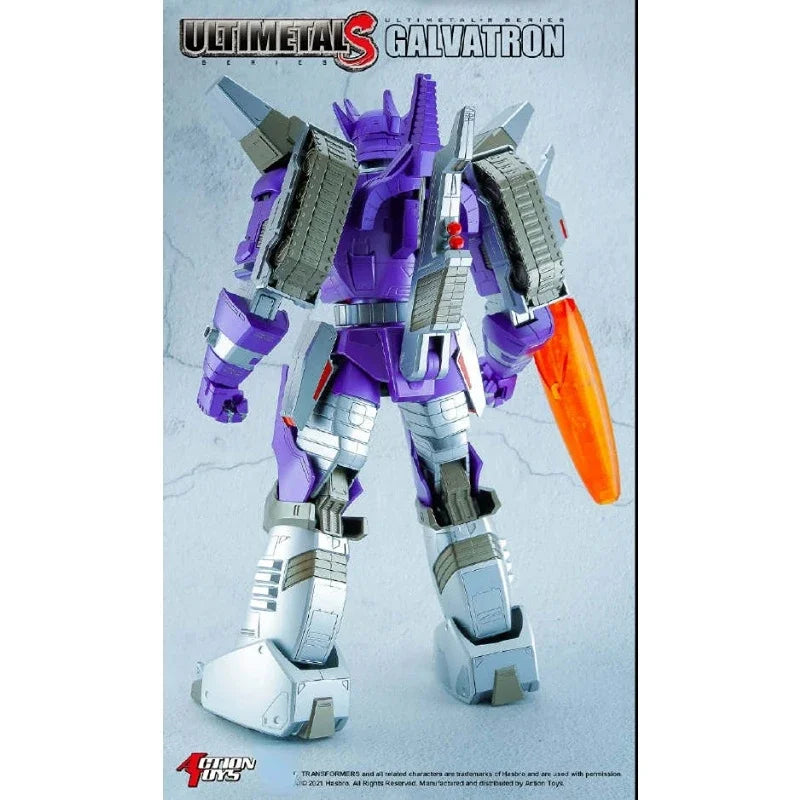 Transformation Action Toys ULTIMETALS Galvatron Rodimus Prime 30cm Action Figure Movable Model Toy