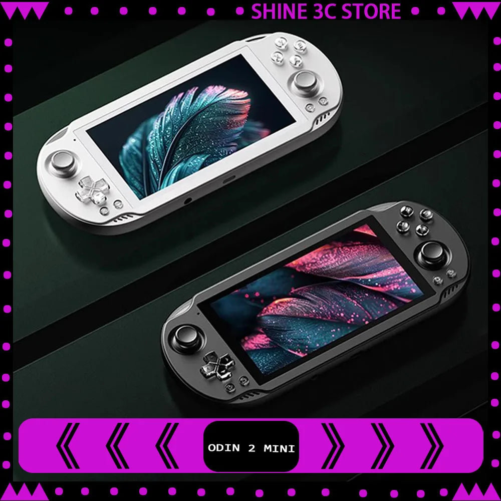 AYN Odin2mini Game Console Odin 2 mini Android Handheld 8gen2 Open Source Handheld Graduate Hand Tour Retro Game Console