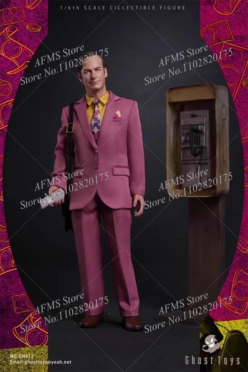 Ghost toys GH-012 1/6 Scale Collectible Figure Cunning Lawyer Saul Full Set 12Inch Men Soldier Action Figure Model