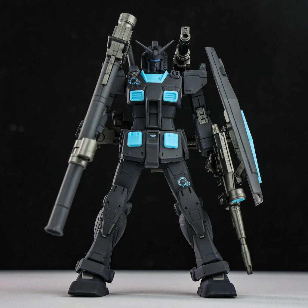 XINGDONG Modell RX-78-2 Neonblau Actionfigur, Maßstab 1/144, Montageroboter, Modellbausatz, Plastikspielzeug, Sammlerstück, Geschenk
