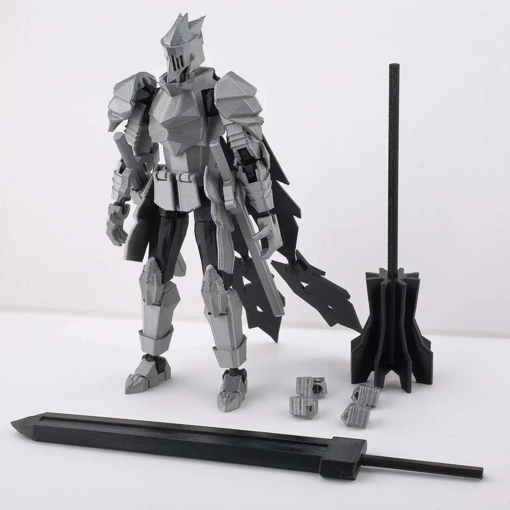 9L3D Lucky13 The Walking Dead Multi Jointed Anime Figure Collectible Full Body Movable Robot Cool Anime Figure for Birthday Gift