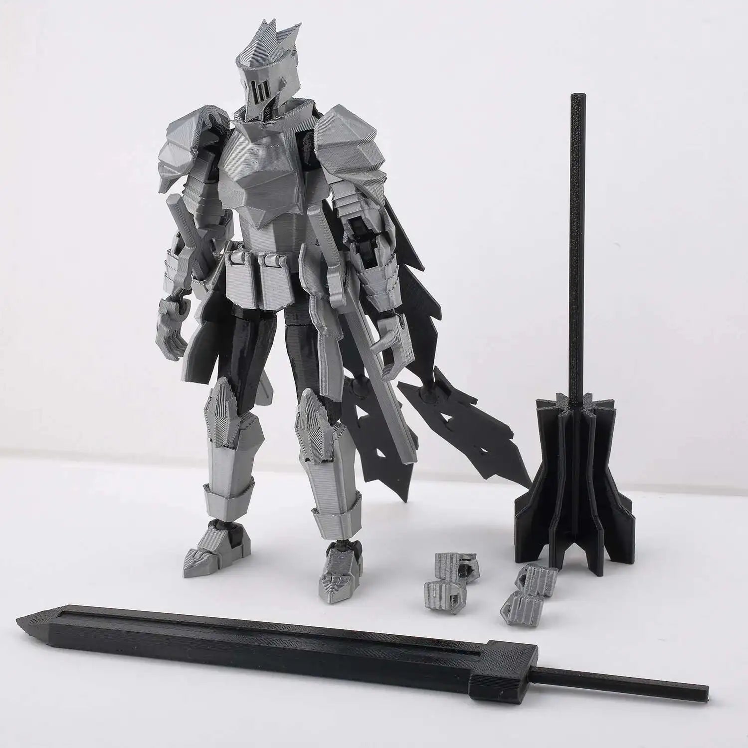 9L3D Lucky13 The Walking Dead Multi Jointed Anime Figure Collectible Full Body Movable Robot Cool Anime Figure for Birthday Gift