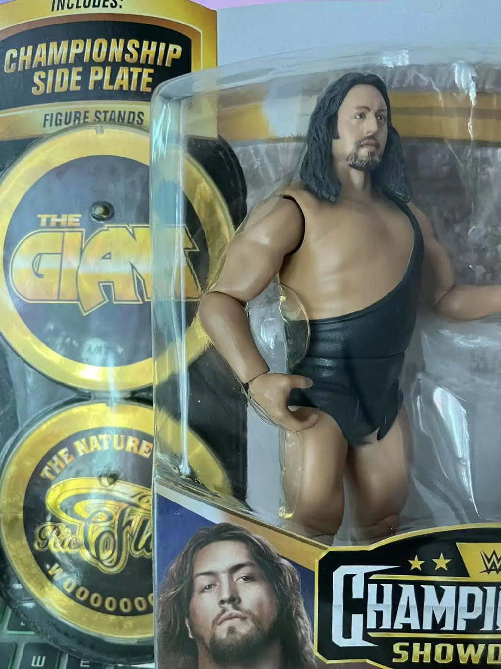 WWE ORIGINAL THE GIANT&RIC FLAIR Action Figure Wrestling Figure Display Collection Festival Gift