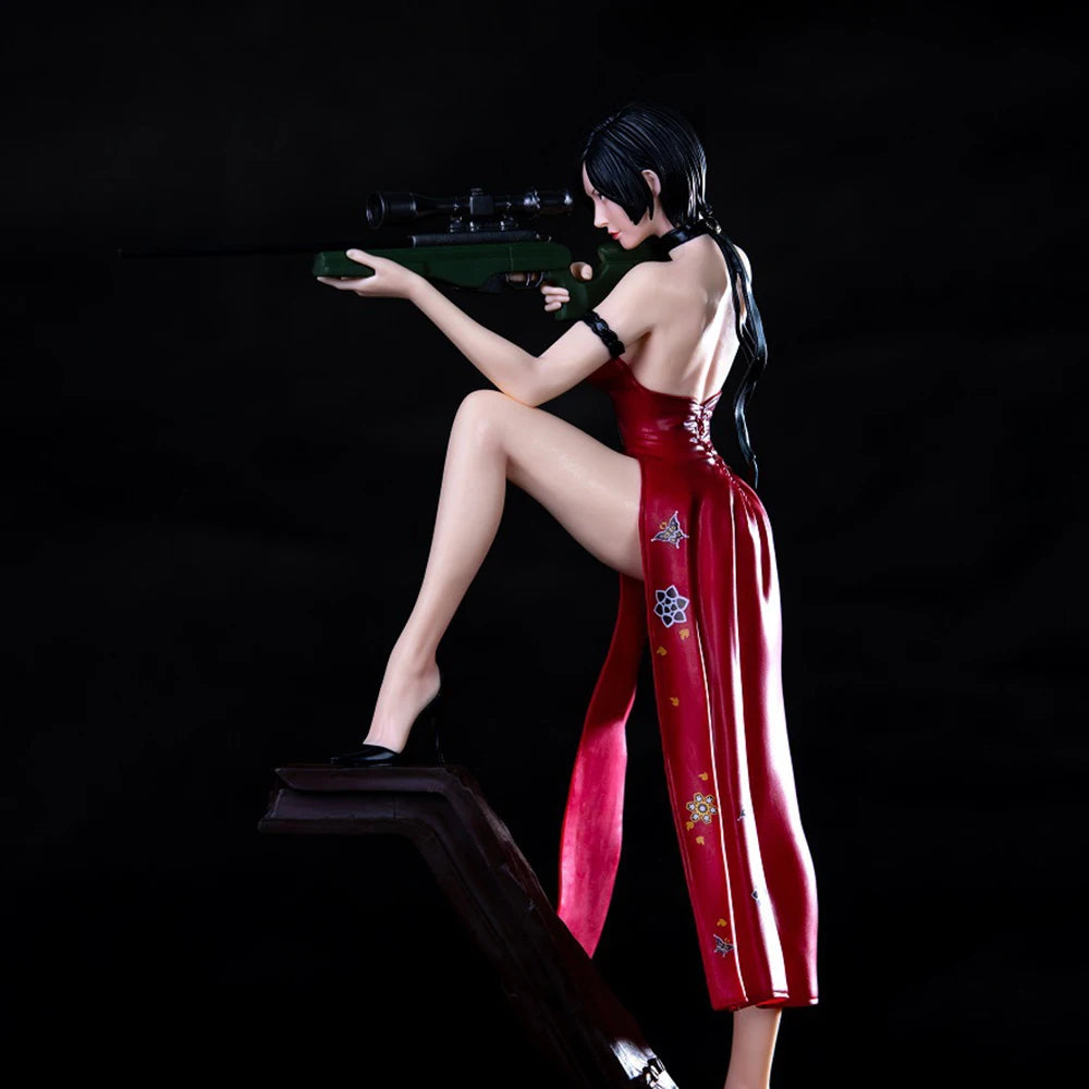 34 cm Resident Evil Ada Wong PVC Actionfigur Biohazard Anime Figur Modell Spielzeug Sammlung Puppe Geschenk