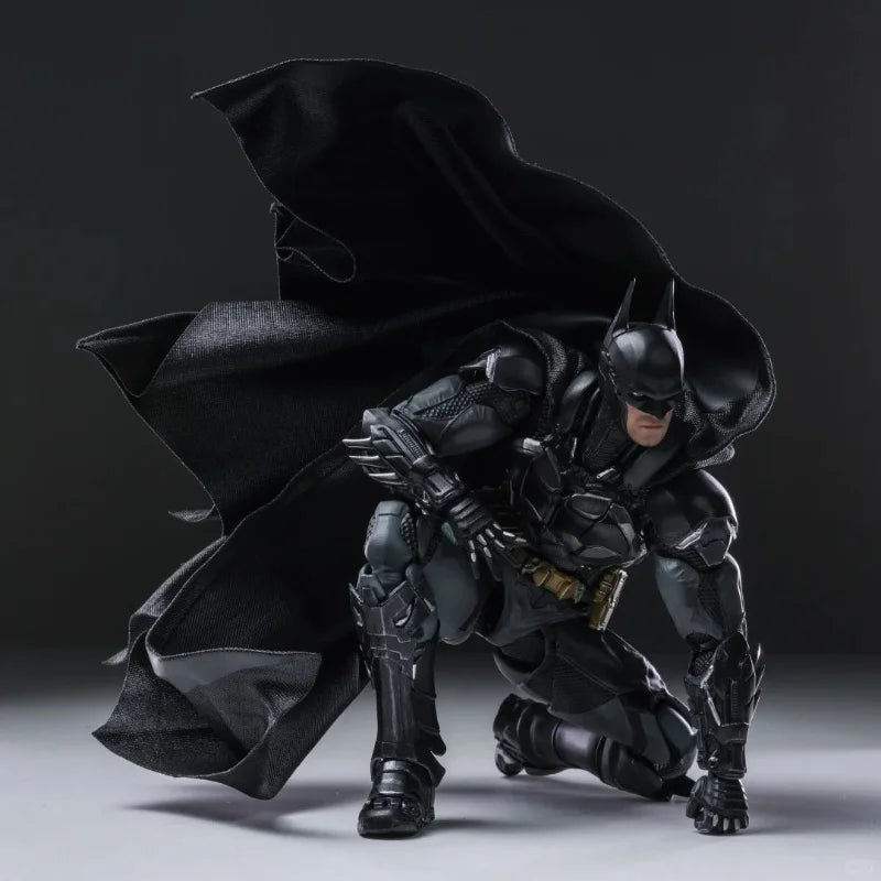1/12  Authentic Lpzz Dc Batman Multiverse Arkham Knight  Action Figure Movable Joint Exquisite Collectible Model Statue Fan Gift
