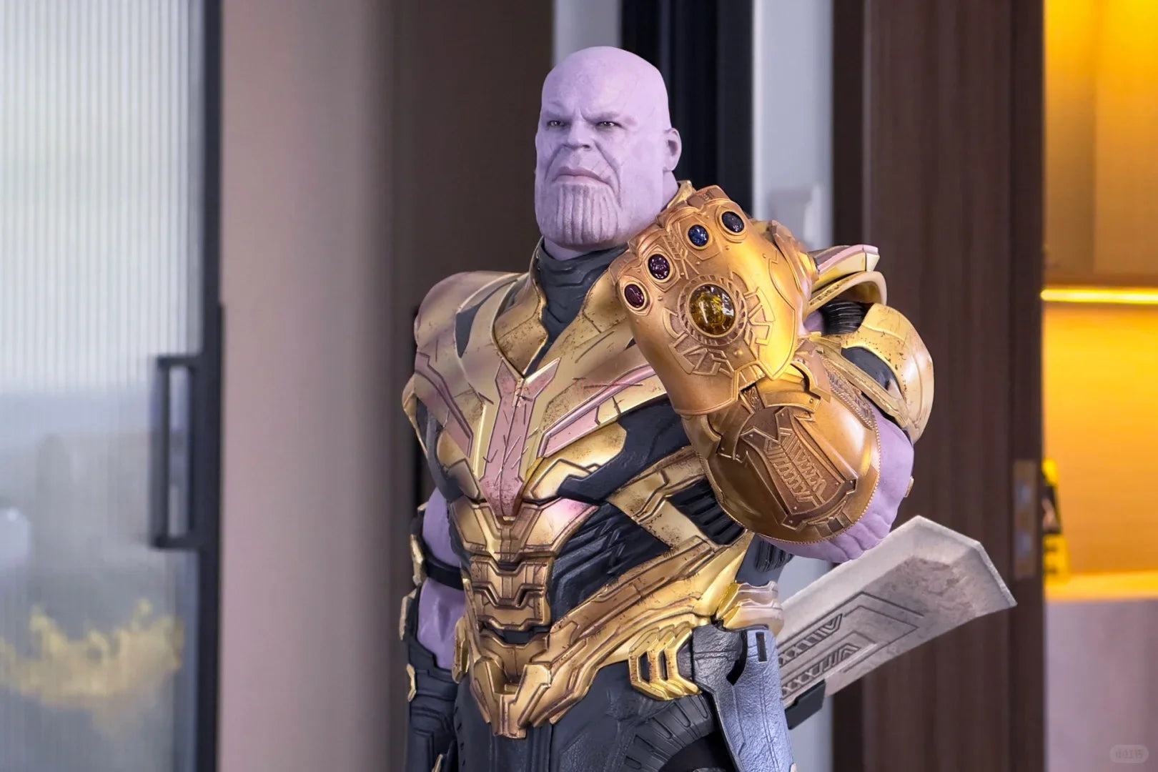 In Stock Genuine Hottoys Ht Marvel Mms529 Avengers 4 Thanos 3.0 Action Figure Collected Surprise Birthday Model Toys Gift