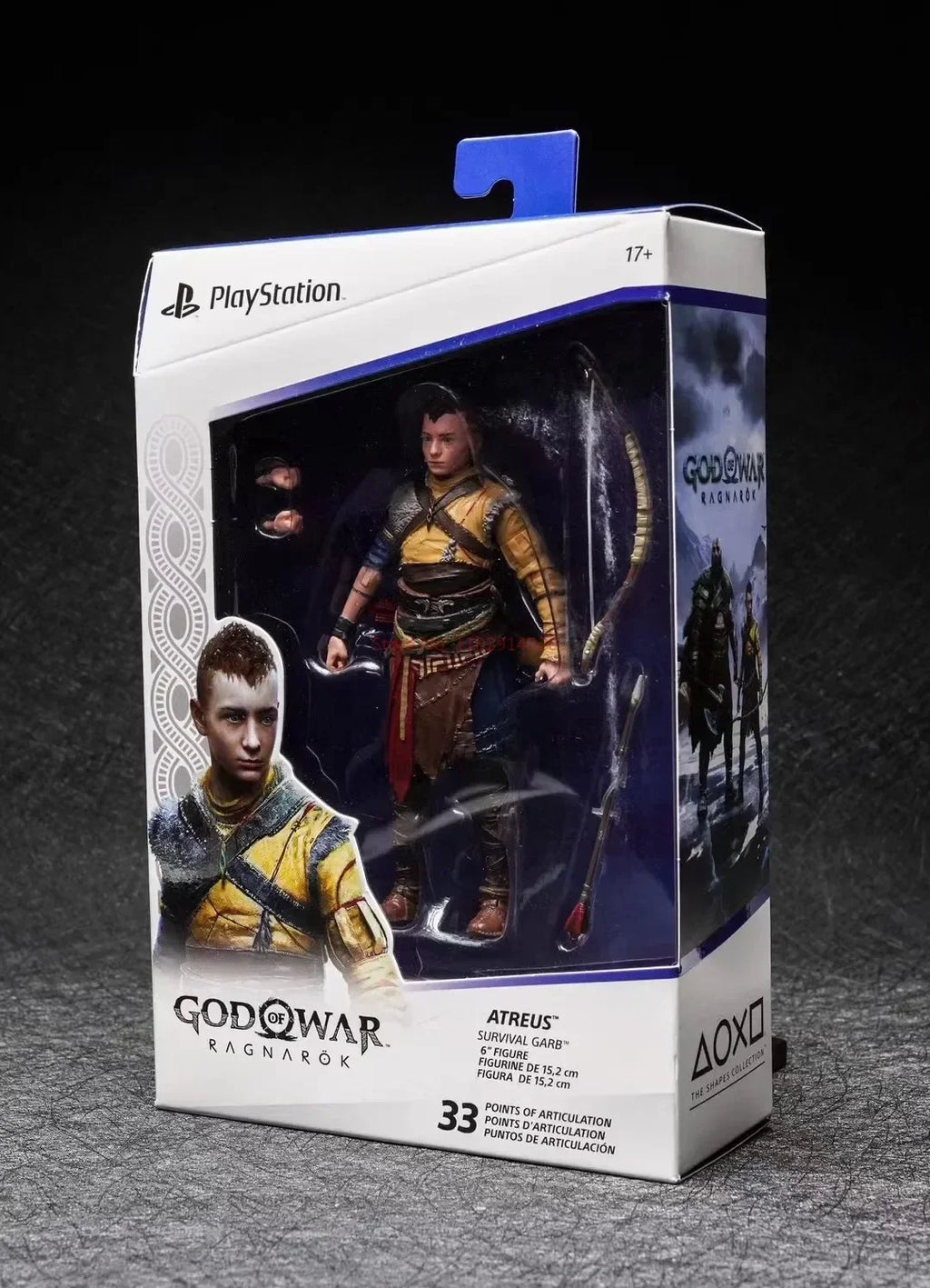 Spin Master God Of War: Ragnarok Ps5 Kratos Atreus 6-Inch Action Figure Collection Model Toy Original Box In Stock Birthday Pres