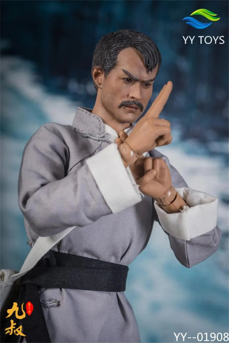 YY TOYS YY-01908 1/6 Male Soldier Ninth Uncle Lin Zhengying Model Full Set 12'' Action Figure In Stock For Fans Collection