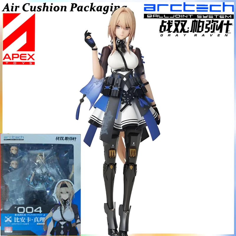 APEX-TOYS Genuine ARCTECH Series Punishing Combat Mecha Girl Selena Lan Yin Violin Warrior 1/8 Scale Action Figures Model Toy
