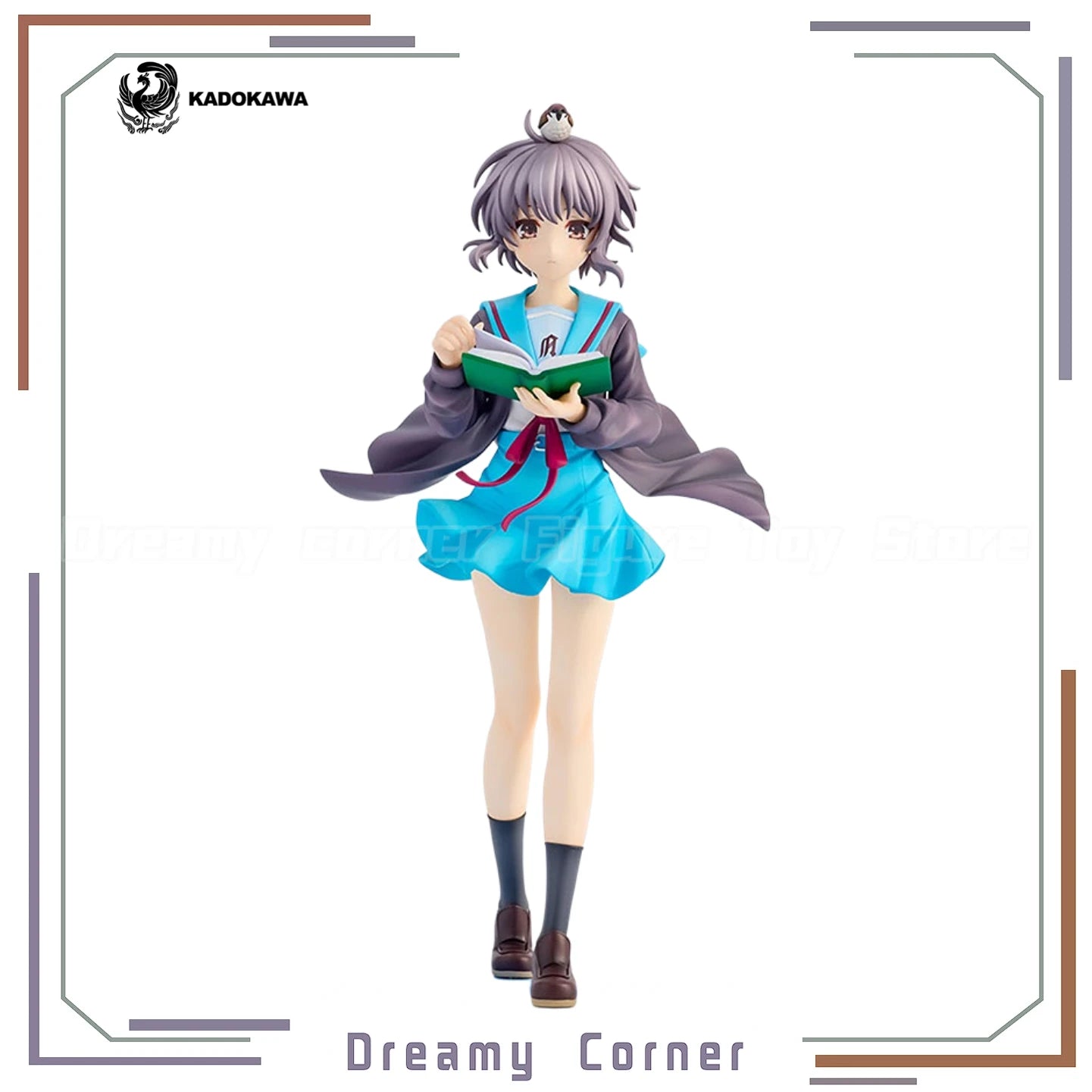 【In Stock】KADOKAWA GSC KDcolle The Melancholy of Haruhi Suzumiya Nagato Yuki 1/7 Scale Figure