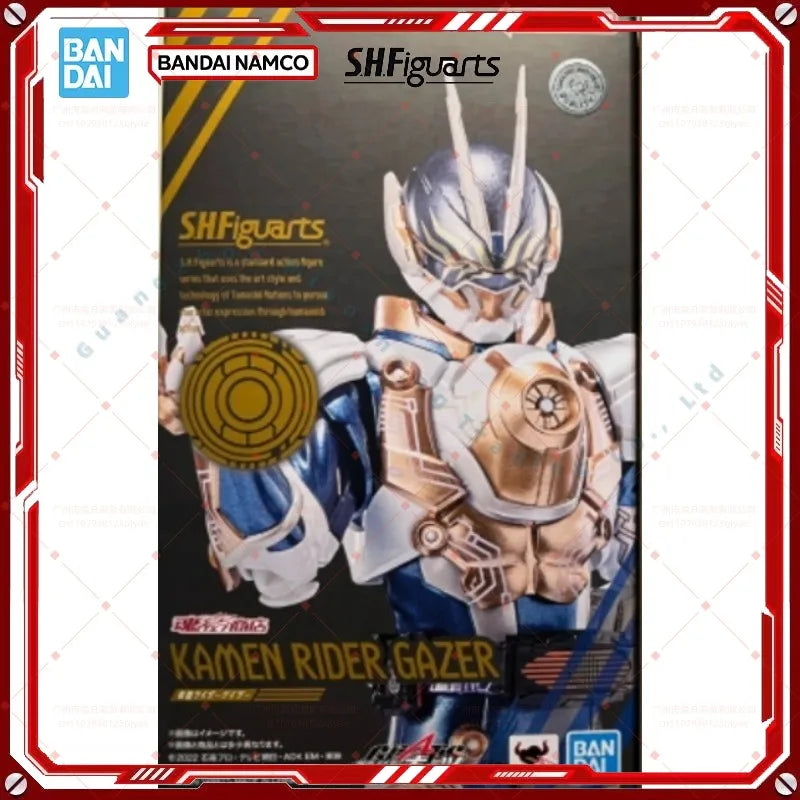 Bandai SHF S.H.Figuarts Kamen Rider GAZER Figure Finished Model KIT Anime full Action Original box Toy Gift for kids In shockset