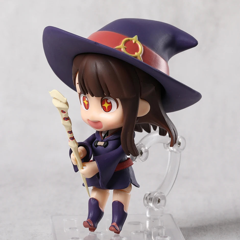 Atsuko Kagari 747 Little Witch Academia Q Face Doll Action Figure Collectible Model Toy Gift
