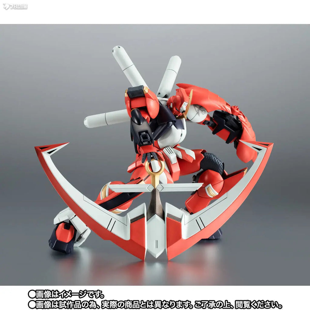 Bandai Original ROBOT Soul Limited Edition Ship Anchor Anime Mobile Doll Assembly Handmade Model Toy Boy Model Gift