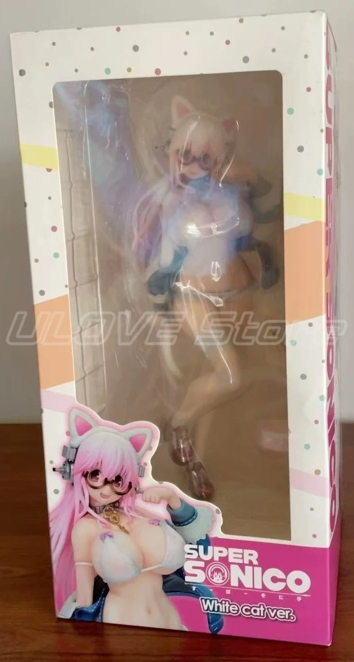 In Stock Original UnionCreative Sonicomi SUPER SONICO Figure Model Animation Collection Gift Ornaments