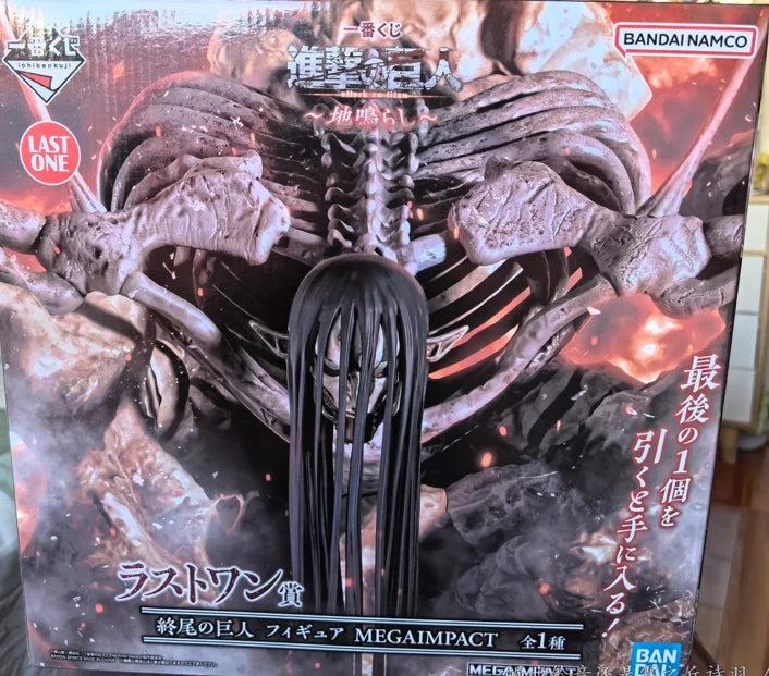 -In Stock Original BANDAI Ichiban KUJI Attack on Titan Eren Yeager Levi Ackerman Zoe Hans Mikasa Armin Arlert  Model  Figure