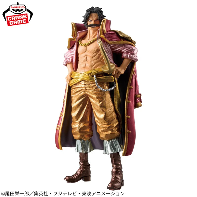 [Genuine] Original Bandai Banpresto One Piece King of Artist Gol.d.roger Special Ver. Anime Figure Model Doll Collector Figurine