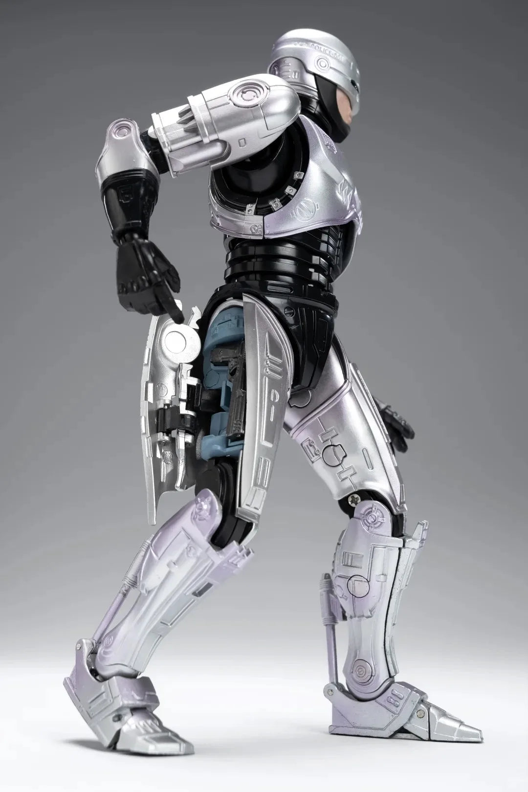 New Genuine Hiya 1/12 Robocop Mechanical War Machine Action Figure In Stock