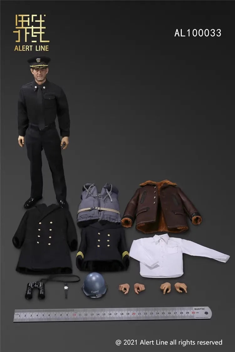 Alert Line  AL100033 1/6 Soldier Commander of the United States Navy Full Set 12" Action Figures Model Toy In Stock