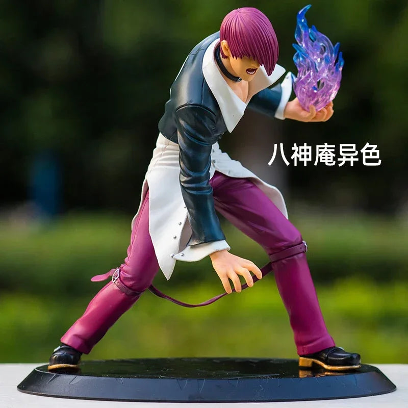 THEKINGOFFIGHTERS Action Figure Kyo Kusanagi Iori Yagami Mari Angel Game Model Ornament Toys Children Gifts