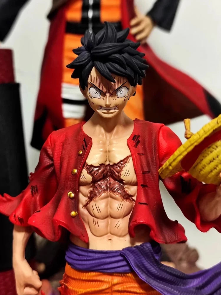24 см Аниме One Piece Luffy Аниме фигурка Четирима императори Monkey D. Luffy екшън фигурка PVC колекционерски модел кукла играчки