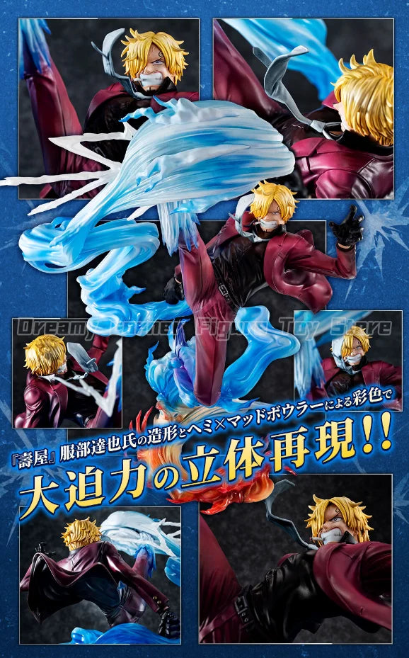 【In Stock】Mega House POP ONE PIECE Sanji Anime Figure Model