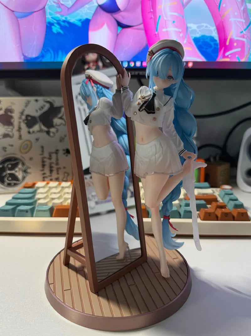 In Stock Genuine Myethos Azur Lane Gift+ Series Hms Janus Hesitation About Changing Clothes Time Pretty Model Toy Collectibles