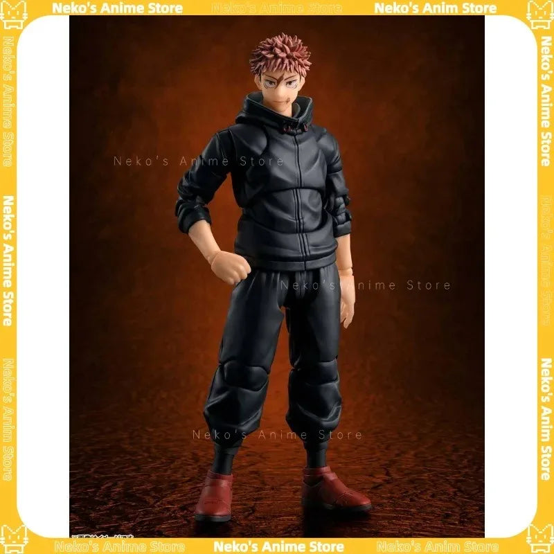 【In Stock】BANDAI Tamashii SHF Jujutsu Kaisen Yuji Itadori Sukuna Vessel Culling Game March Deposit Action FigureCollectibles