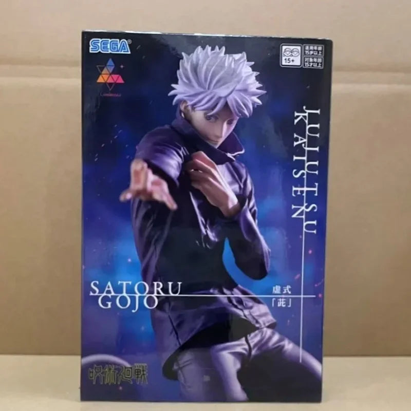 [In Stock]Genuine Model Sega Luminasta Jujutsu Kaisen 21cm Gojo Satoru Figure Anime Figurine Pvc Toys Birthday Gifts Collections