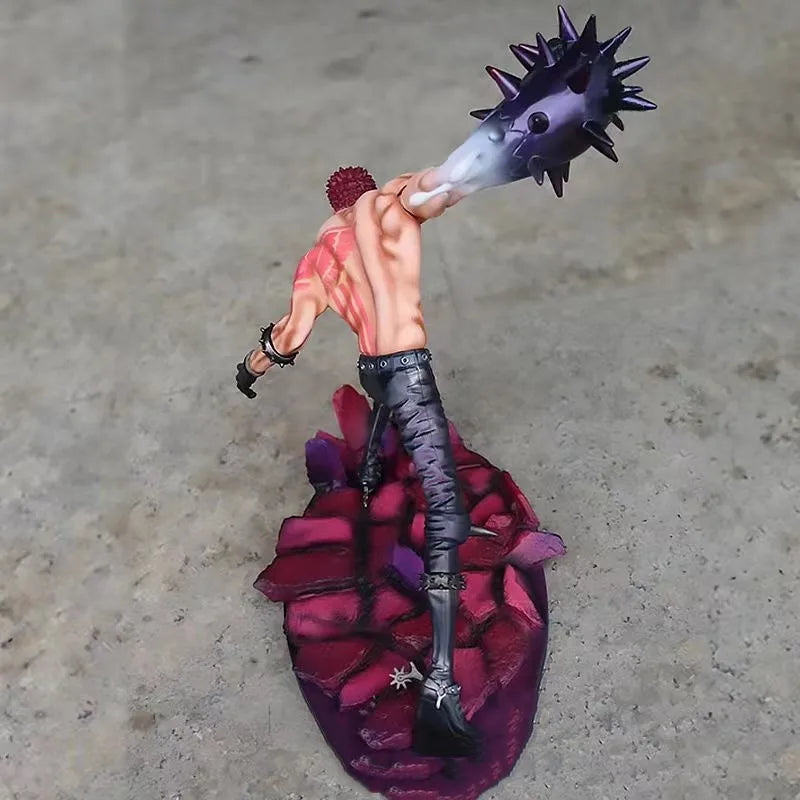 23cm One Piece Figure Charlotte Katakuri Anime Peripheral Cartoon Toys Model PVC GK Statue Figurine Doll Decora Collection Gifts