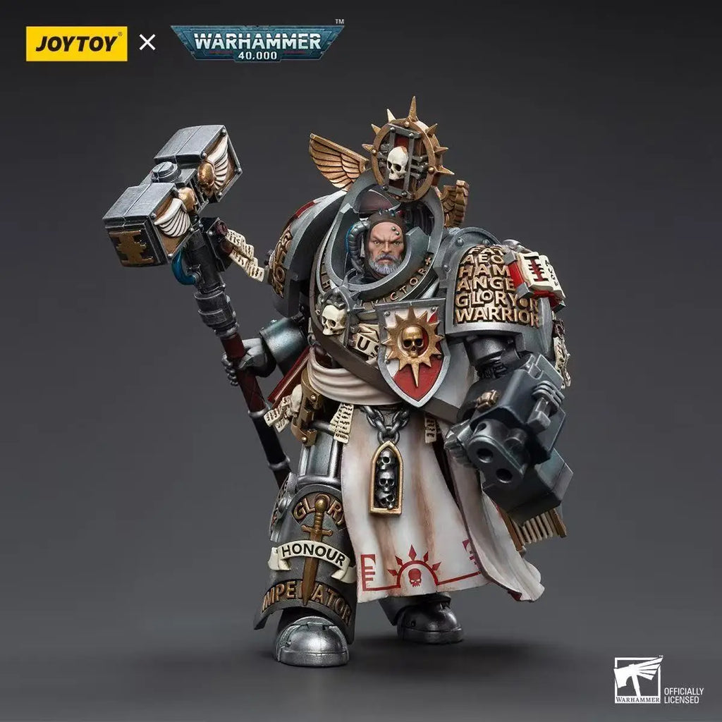 [IN STOCK] JOY TOY 1/18 Action Figures 40K Grey Knights Grand Master Voldus Caddon Vibova Anime Game Model Gift
