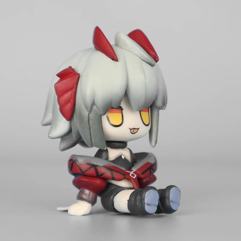 Arknights Logos Anime Game Figure Civilight Eterna/Wiš'adel Action Figure Lappland/Amiya/Texas Figure Collectible Model Doll Toy