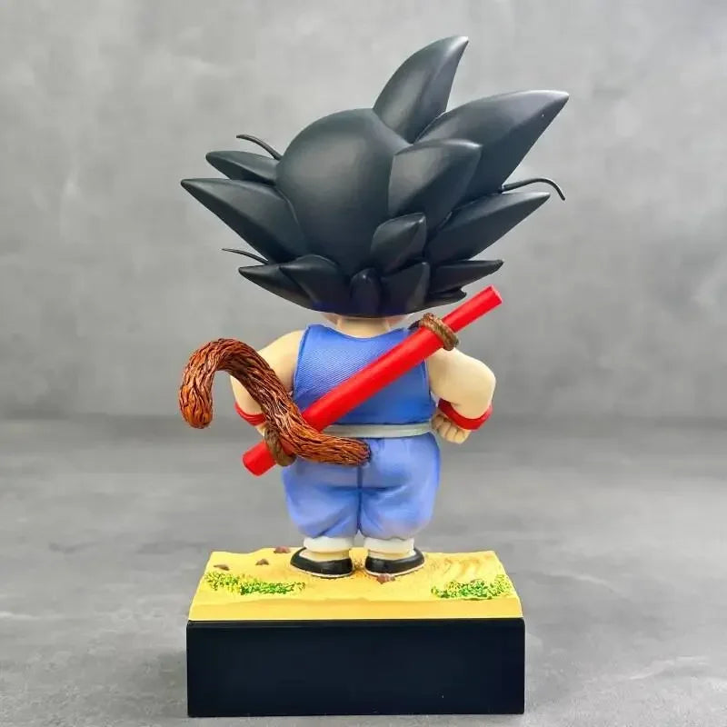 Dragon Ball JT Unlimited Childhood Wukong Kelin Youth Q Edition Boxed Handmade Doll Car Ornament Model
