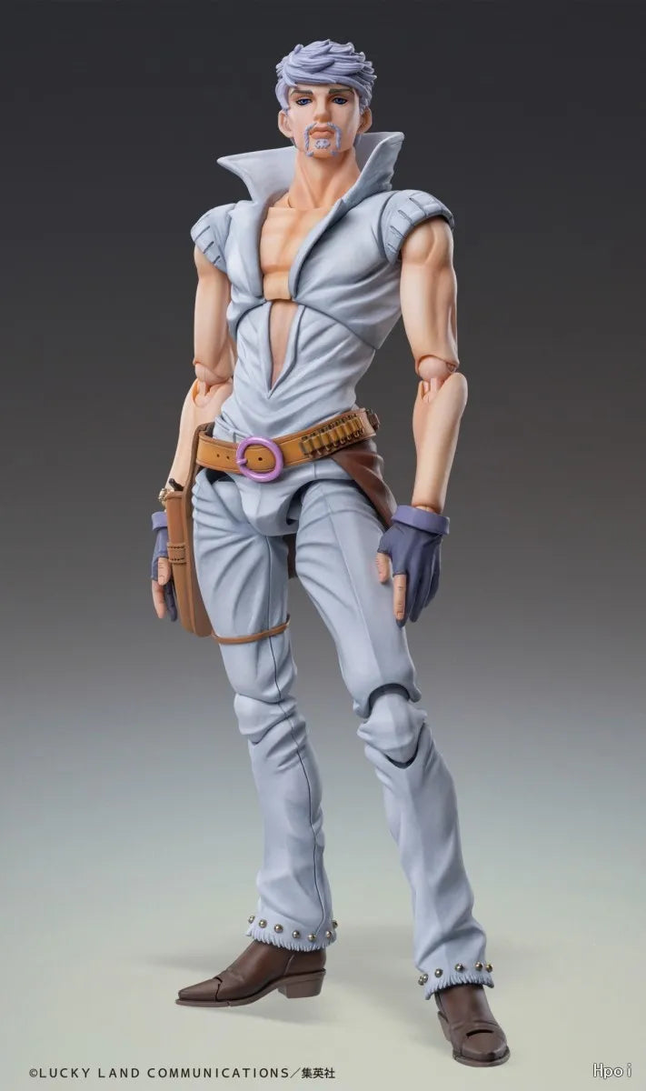 【Original】MEDICOS-E Super Action STATUE  ‌JoJo's Bizarre Adventure‌ STEEL BALL RUN Ringo Roadagain&MANDOM Action Figure Model