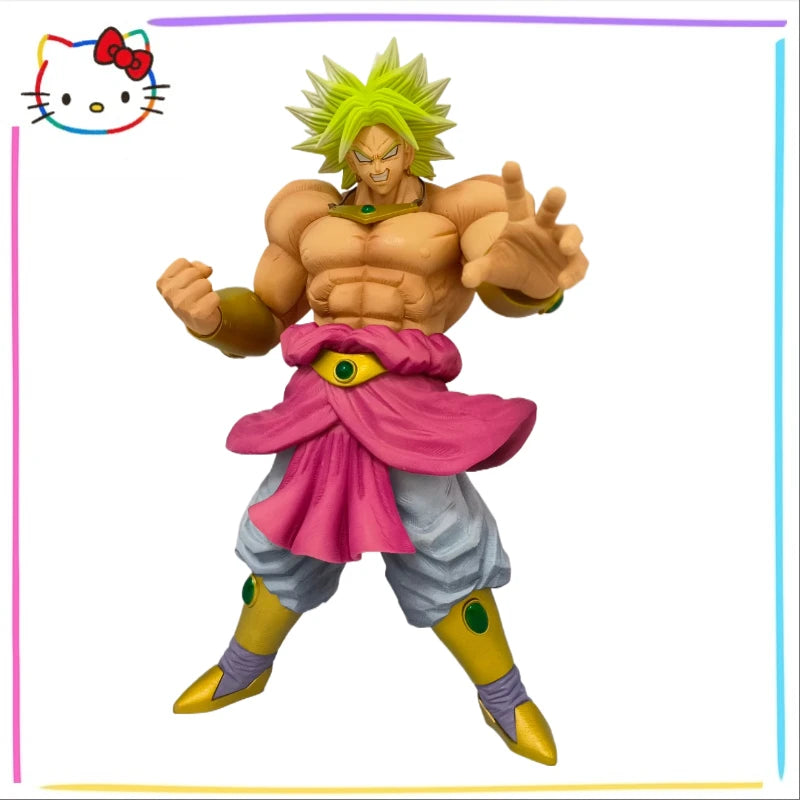 In Stock Original BANDAI Ichiban Kuji Dragon Ball Z Broly The Legendary Saiyan D-Pick  Animation Figure Model Ornament Doll Gift