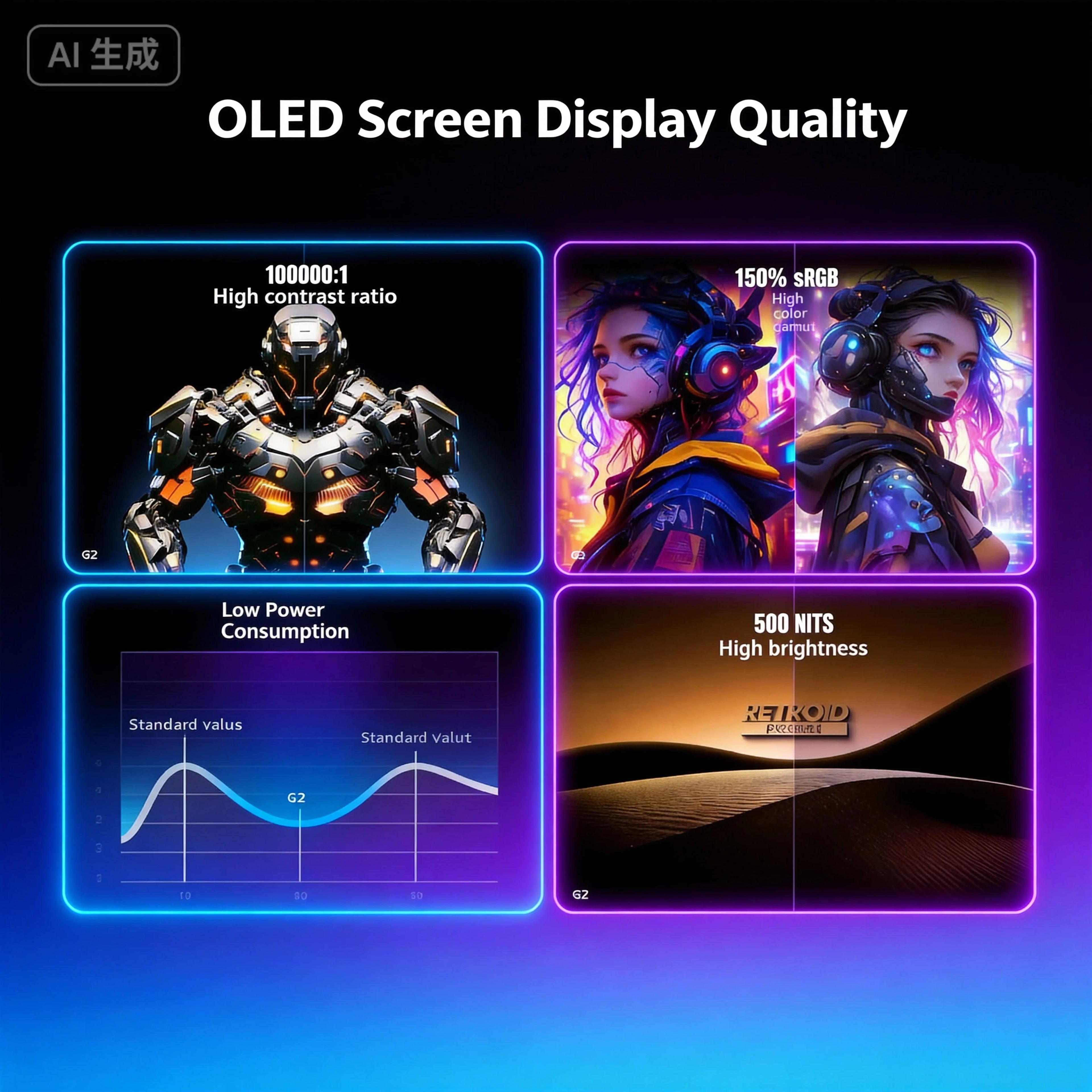 Retroid Pocket Pocket G2 Android Game Console 5.5Inch 1080P AMOLED Screen 5000mAh Hall-Effect Joystick RP G2 Handheld Consoles