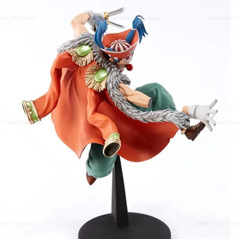 In Stock Bandai Original Banpresto ONE PIECE SC Buggy Anime Action Figure Model Figures Toys AS