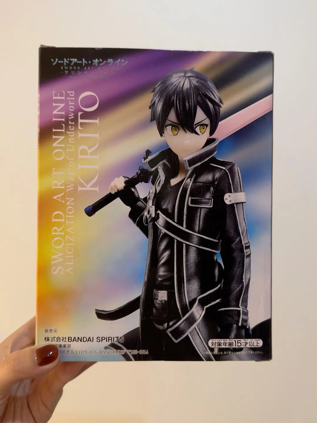 Instock Bandai Banpresto Prize Figure Sword Art Online Blind Box Kirito (Kazuto Kirigaya) & Asuna (Asuna Yuuki) Models