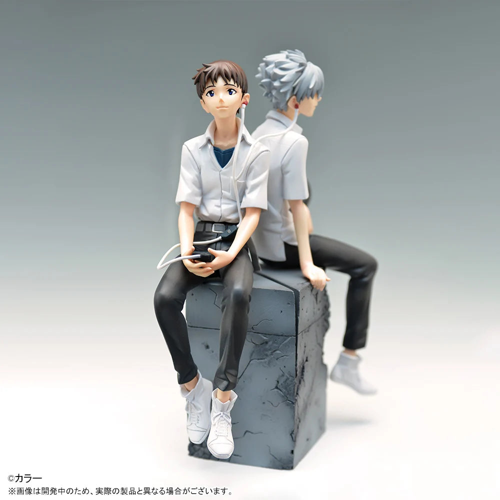 Original SEGA EVA Ikari Shinji Nagisa Kaworu PVC Anime Figures Action Figure Model Toys
