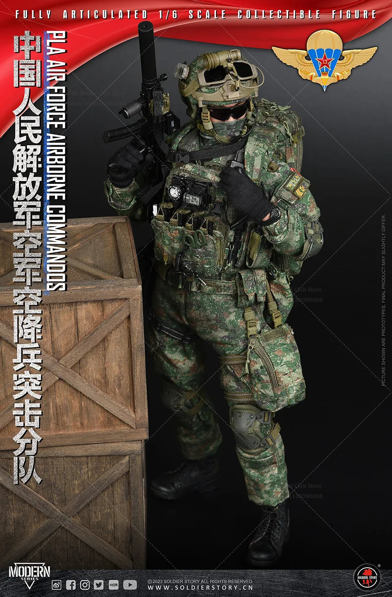 SoldierStory SS133 1/6 Scale Airborne Assault Team Action Figure - 12-Inch Full Set Male Soldier Collectible