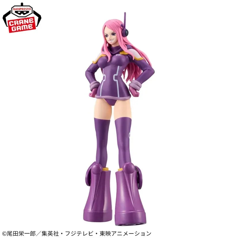In Stock Bandai BANPRESTO DXF ONE PIECE The Grandline Series Egghead Jewelry Bonney Anime Action Figure Toy Model Collection
