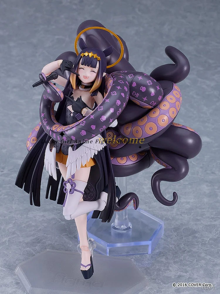 In Stock Original Max Factory Hololive Figma #638 Ninomae Ina Nis 15cm 2026 New Products Anime Figures Model Movable Toys