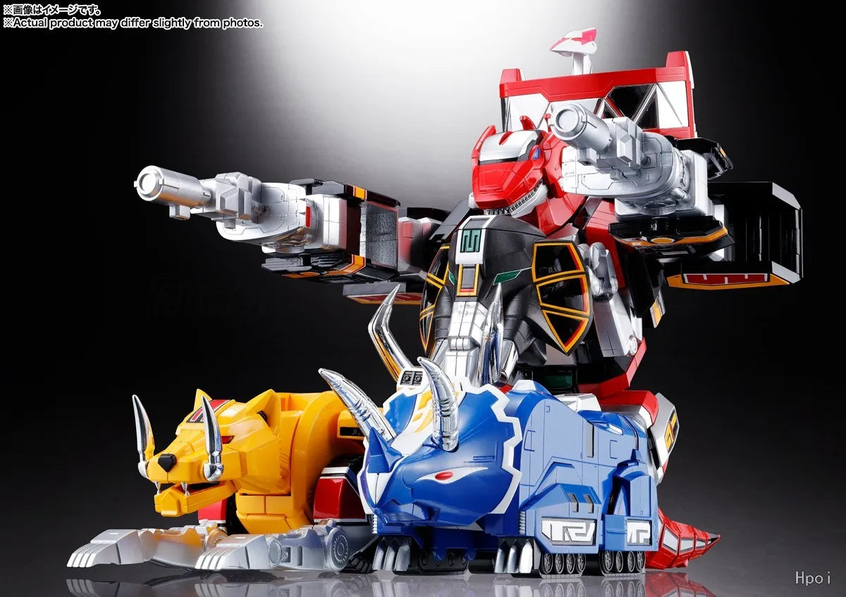 【MT】Original BANDAI SPIRITS Soul of Chogokin GX-72 GX-78 Kyouryuu Sentai Zyuranger Action Figure Toy Model Collection Ornaments